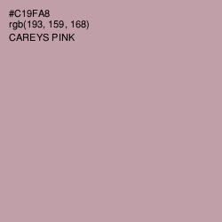 #C19FA8 - Careys Pink Color Image
